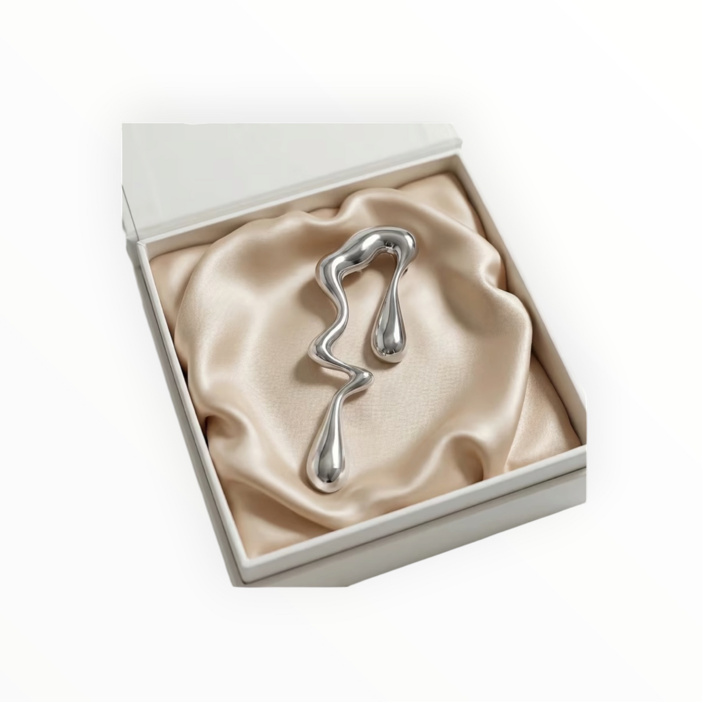 Liquid Waterdrop Brooch