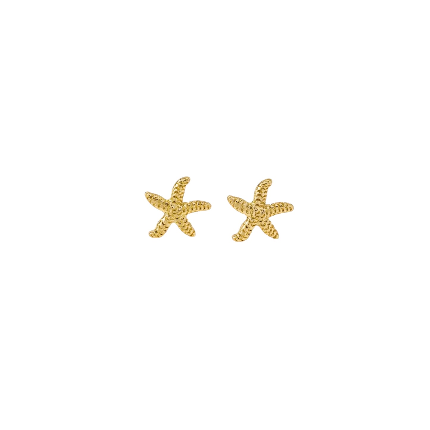Fashionable Beach-Inspired Starfish Stud Earrings