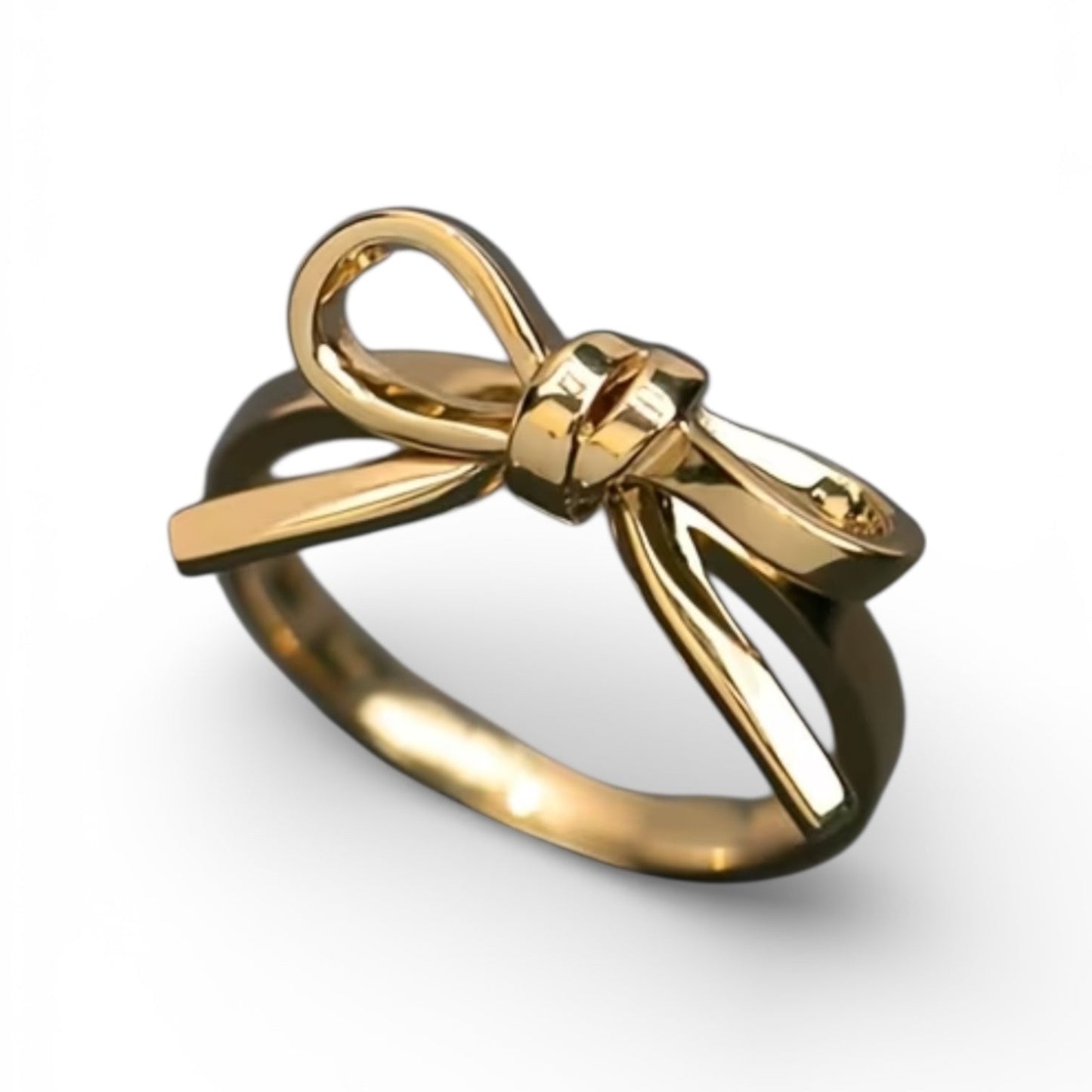 18K Gold Plated Boho Bow Ring