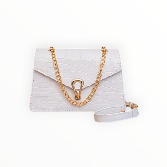 Twist Lock Crossbody Bag