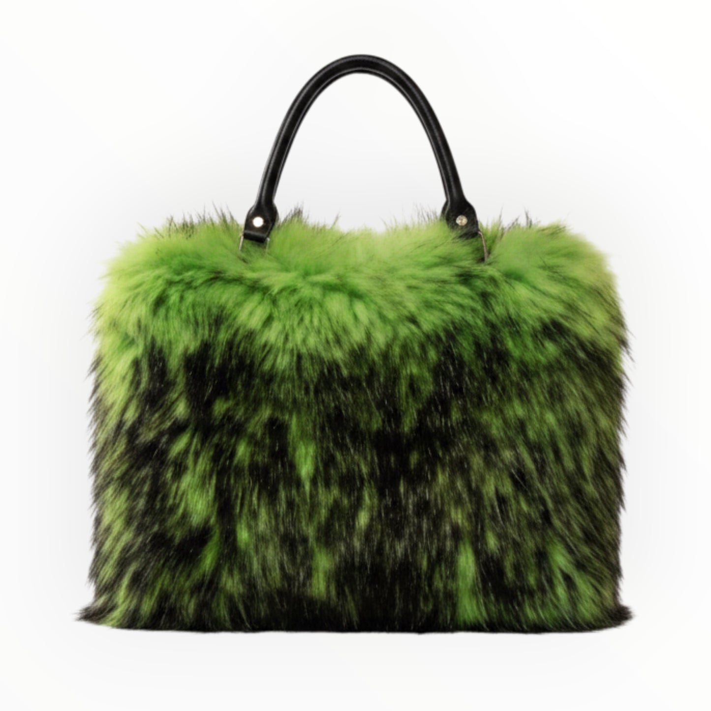 Ultra-Soft Faux Fur Plush Handbag