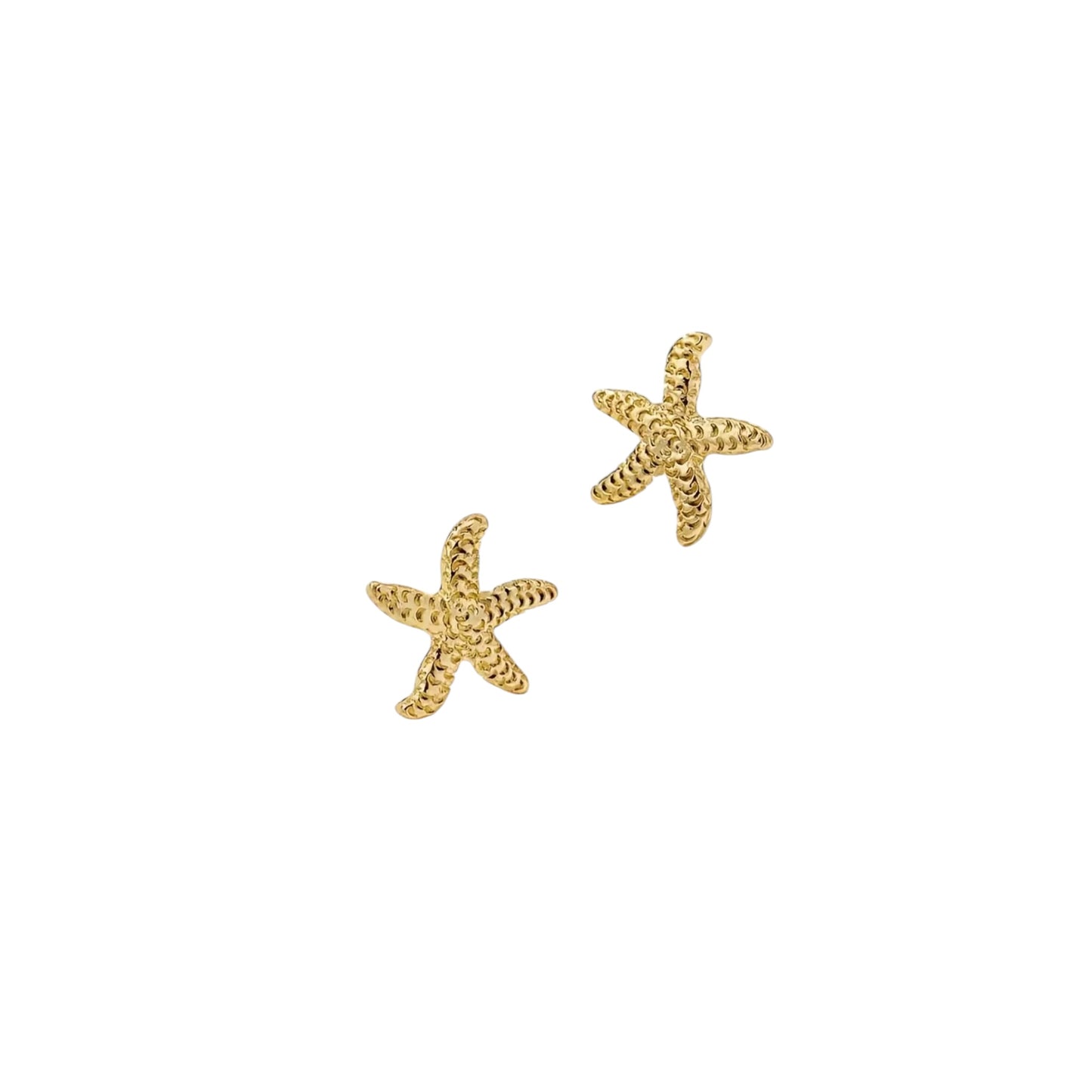 Fashionable Beach-Inspired Starfish Stud Earrings