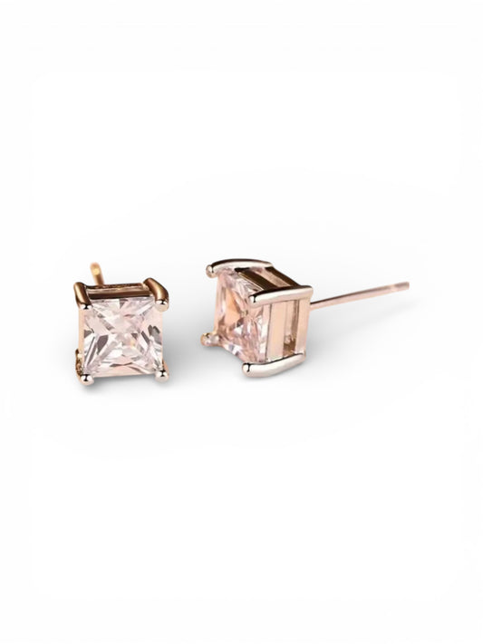 Cubic Zirconia Stud Earrings