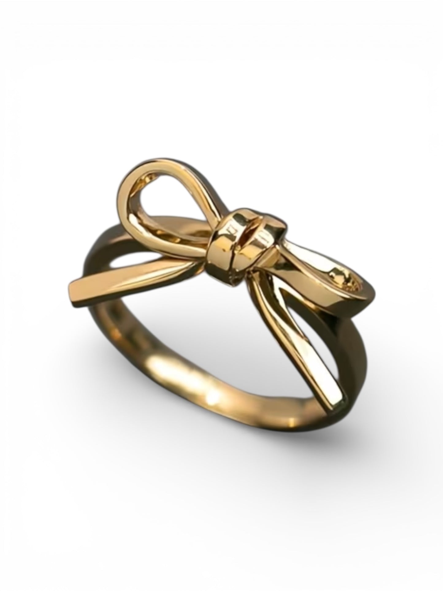 18K Gold Plated Boho Bow Ring