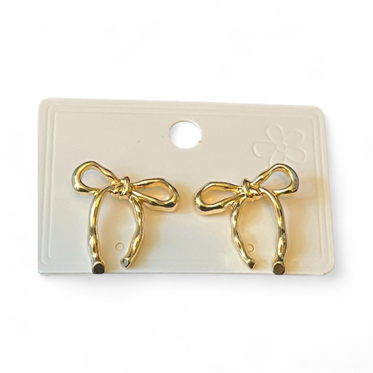 Bow Knot stud earrings ￼