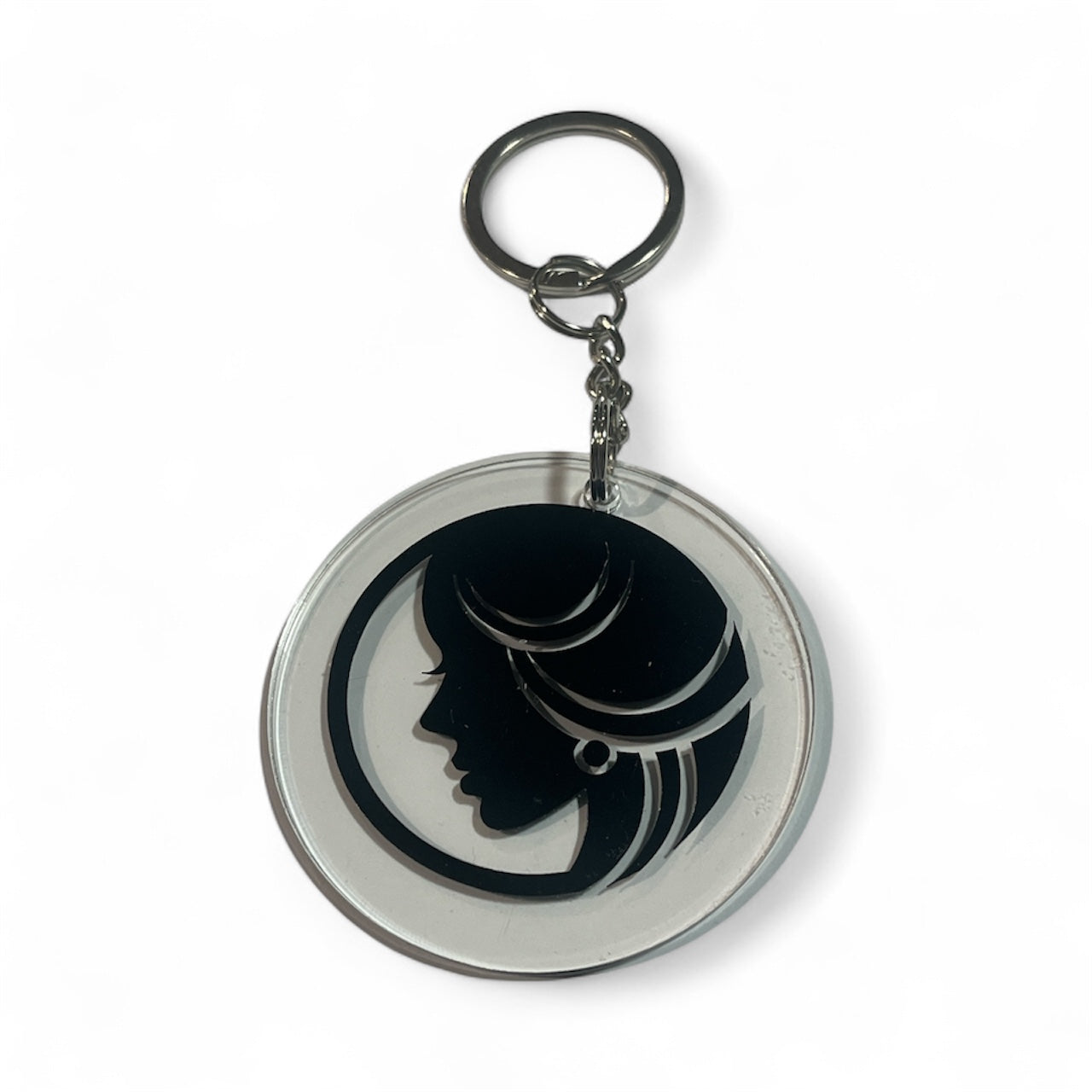 Boho and Bling Acrylic Keychain