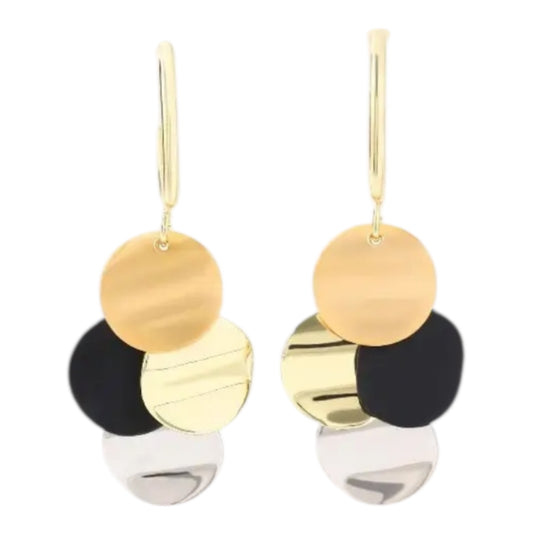 Rhombus Tassel Earrings